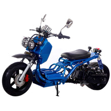 Load image into Gallery viewer, Gen 1 Maddog 50cc Scooter LED lights, Dual telescopic forks / Dual shocks, Speedometer, Horn, Odometer, Mirrors, Ruckus styling
