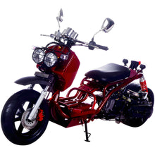 Load image into Gallery viewer, Gen 1 Maddog 50cc Scooter LED lights, Dual telescopic forks / Dual shocks, Speedometer, Horn, Odometer, Mirrors, Ruckus styling
