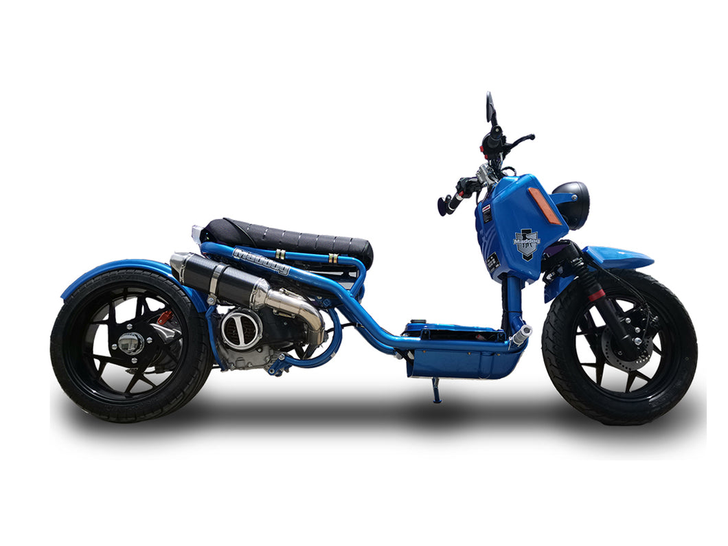 Gen V 50cc Scooter LED lights, digital speedometer, FR/RR disc/drum brakes, aluminum FR/RR 14