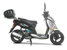 Load image into Gallery viewer, SHADOW Scooter 49.5 cc, air cooled automatic  with front disc rear drum brake and 10&quot; aluminum wheel, trunk included
